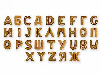 Буквы В Ассортименте 1шт/102 см (ГЕЛИЙ)