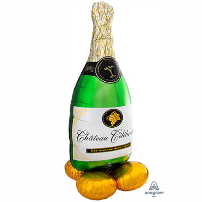 картинка Шар ростовый "Шампанское" 157 см от магазина Мечтальон
