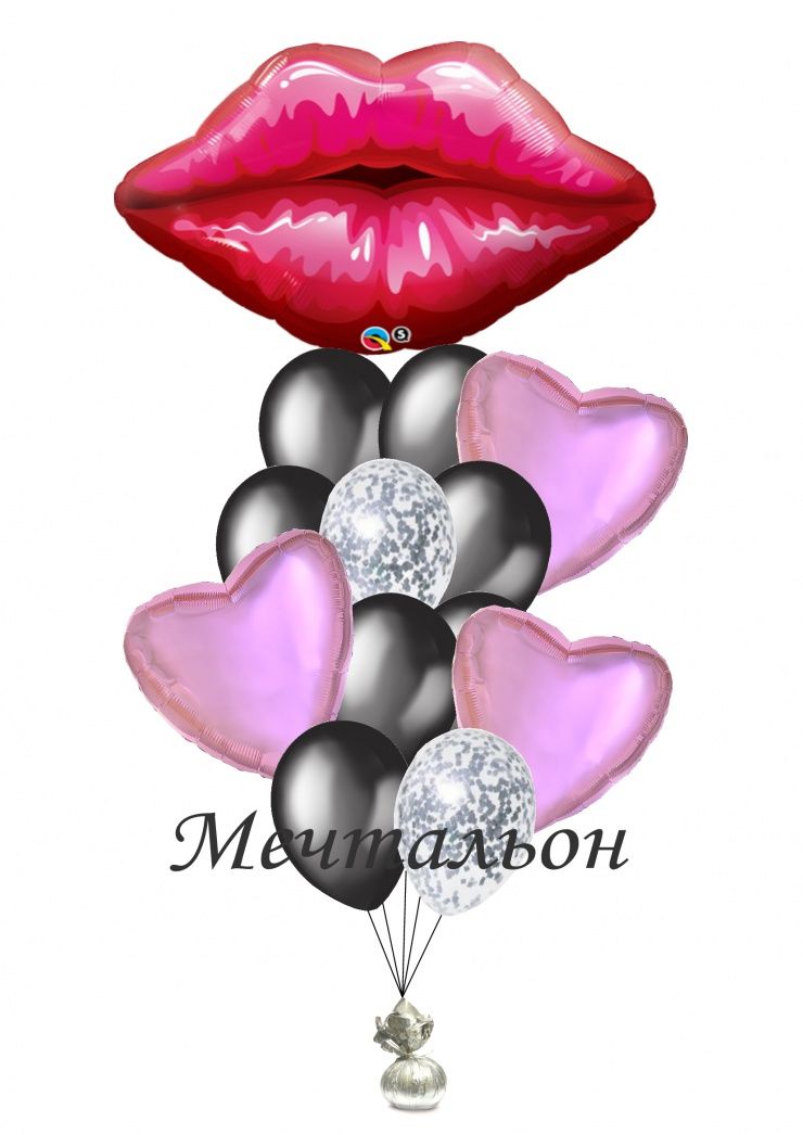 картинка Букет «Поцелуй» от магазина Мечтальон