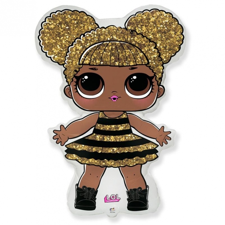 картинка Шар "Кукла Пчелка"  86 см от магазина Мечтальон