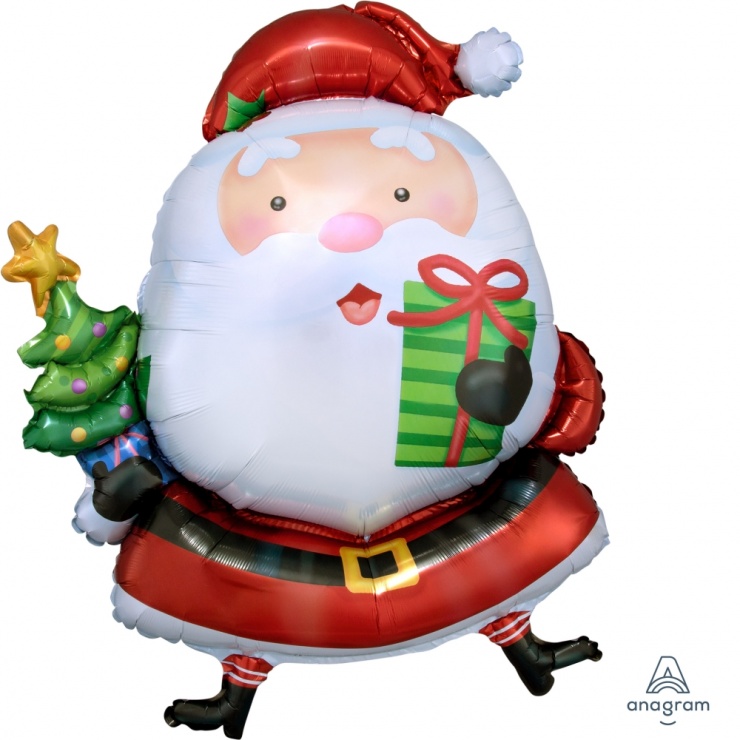 картинка Шар "Санта-Клаус" 93 см от магазина Мечтальон