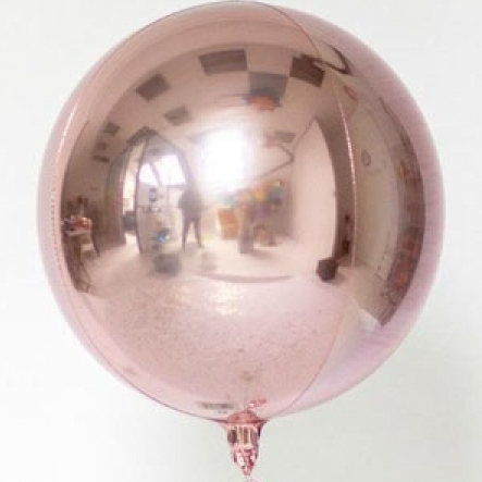 картинка Сфера розовое золото 50 см от магазина Мечтальон