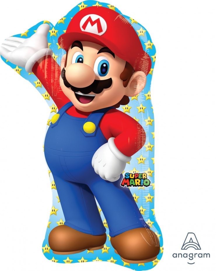 картинка Шар «Марио» 83 см от магазина Мечтальон