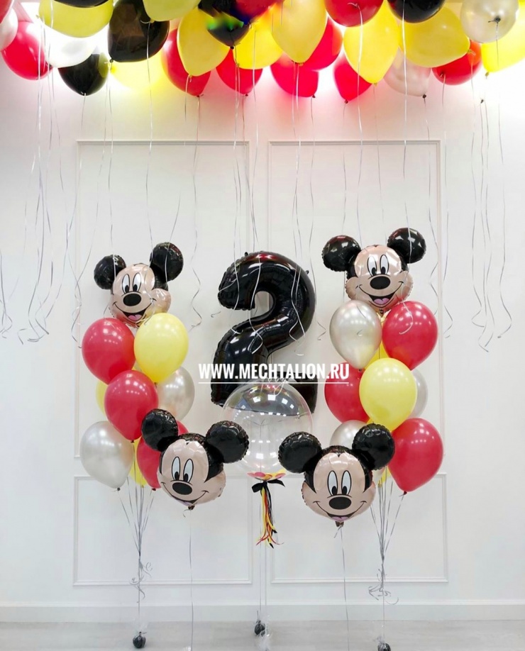 картинка Оформление "Микки Маус 3 " от магазина Мечтальон