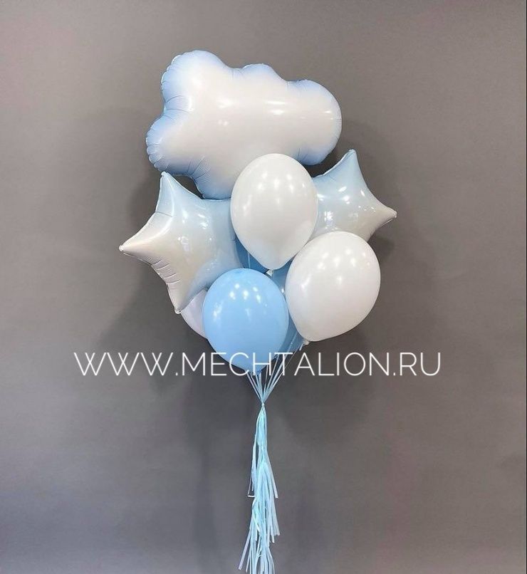 картинка Букет «Облако голубое» от магазина Мечтальон