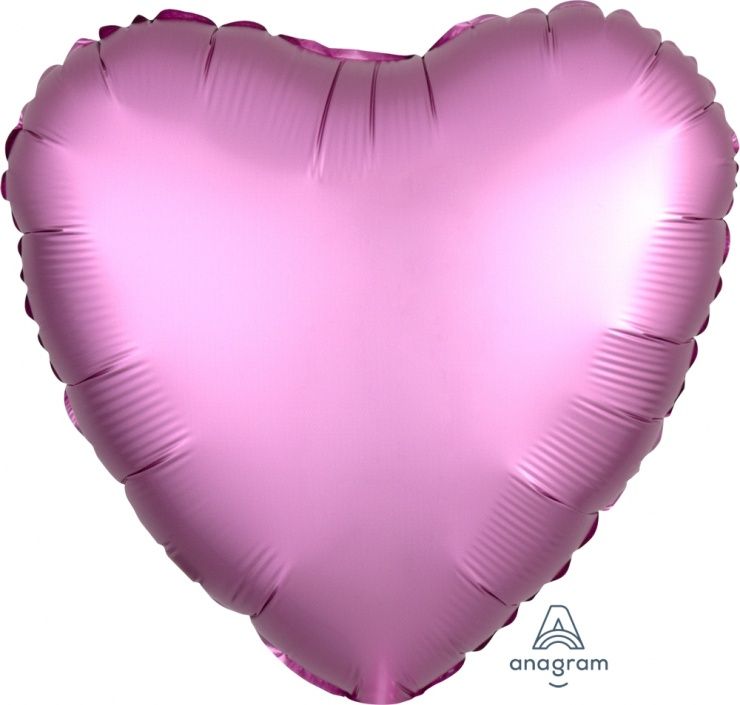 картинка Сердце satin fLAMINGO 46 см от магазина Мечтальон