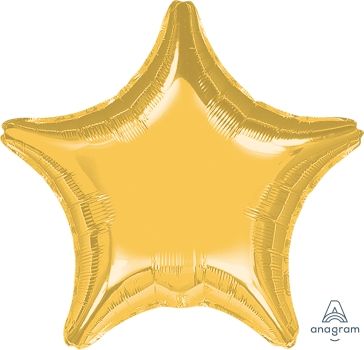 картинка Звезда Золотая 46 см от магазина Мечтальон