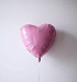 Сердце розовое 46 см