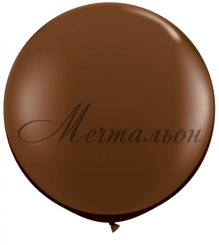 картинка Шар шоколадный 90см от магазина Мечтальон